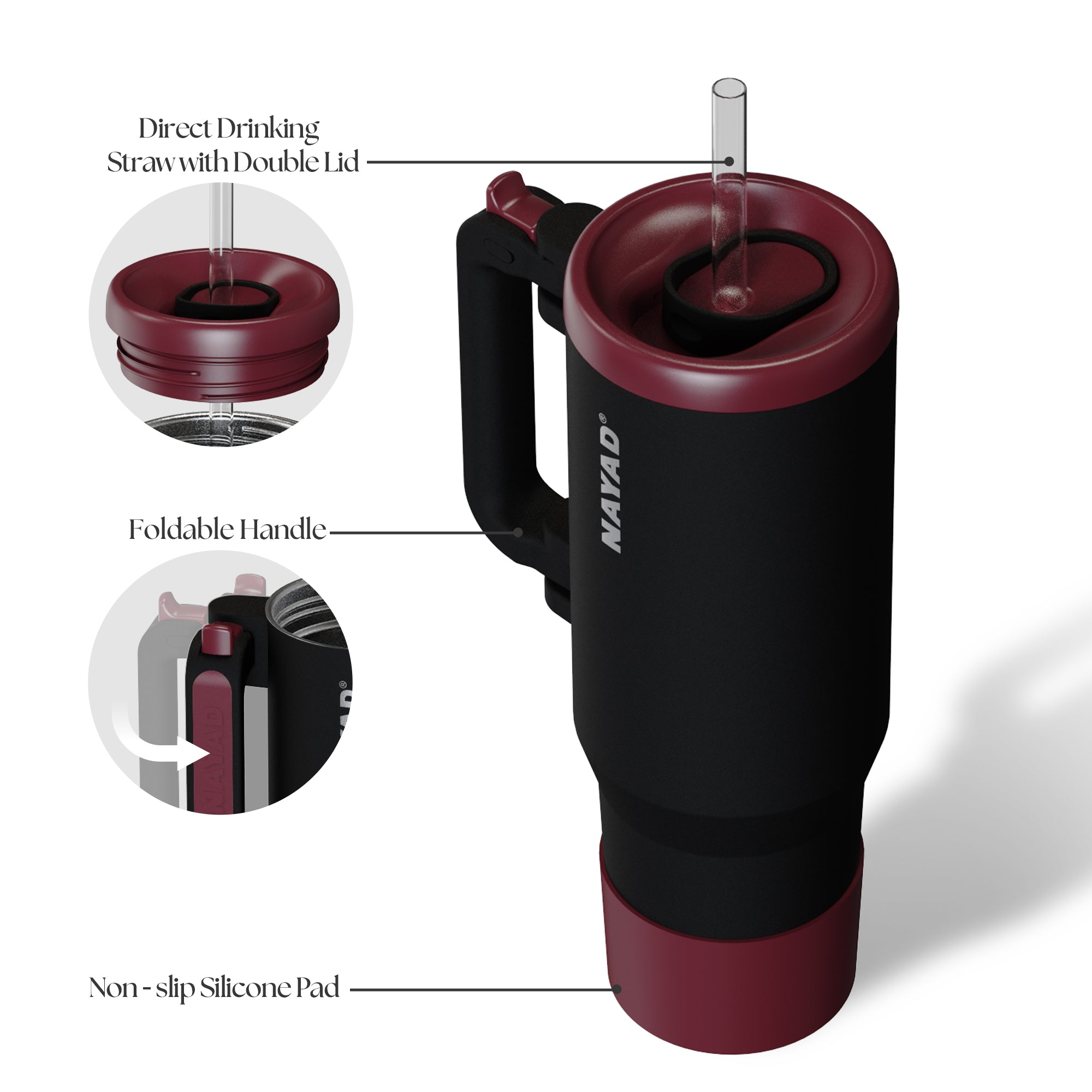 HydroCore 40 oz (Black)