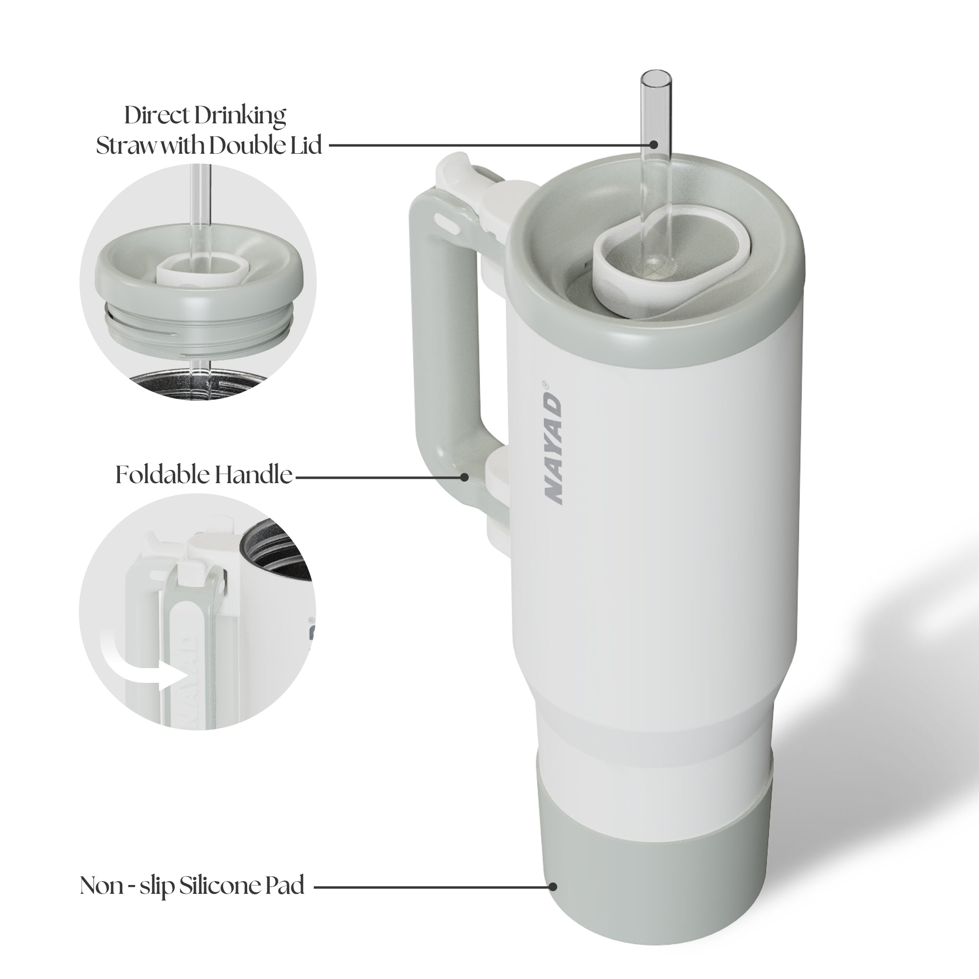 HydroCore 40 oz (White)