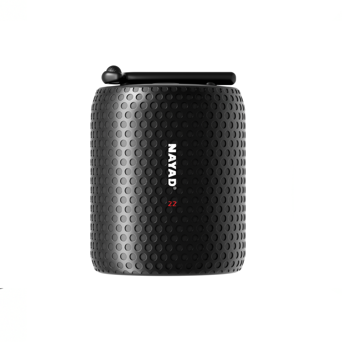 Black GOLF textured with 'Nayad' branding on a white background