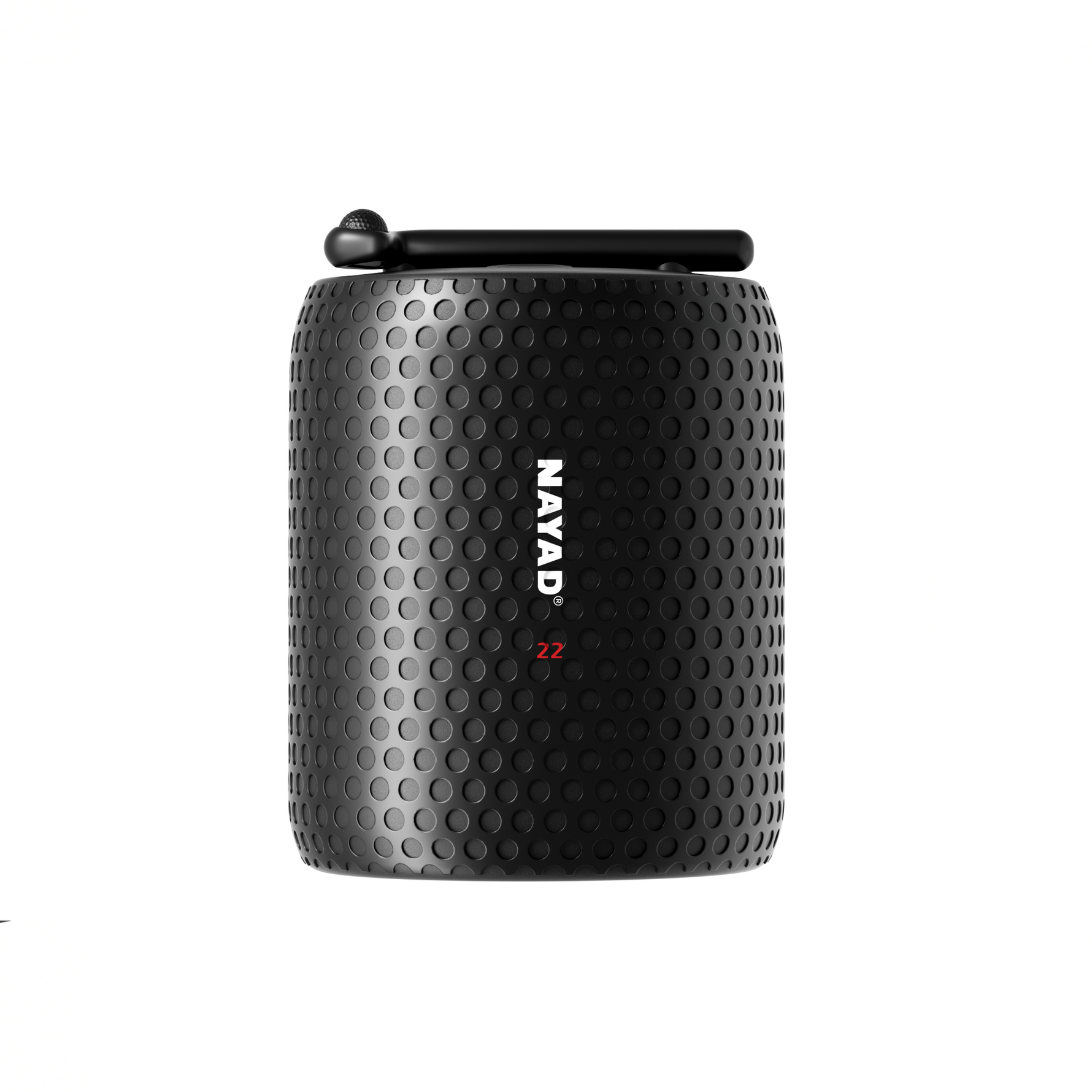Black GOLF textured with 'Nayad' branding on a white background