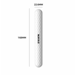 White golf style cig case object with 'NAYAD' branding and measurements on a white background