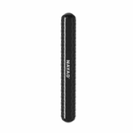 Black textured golf syle cig case on a white background