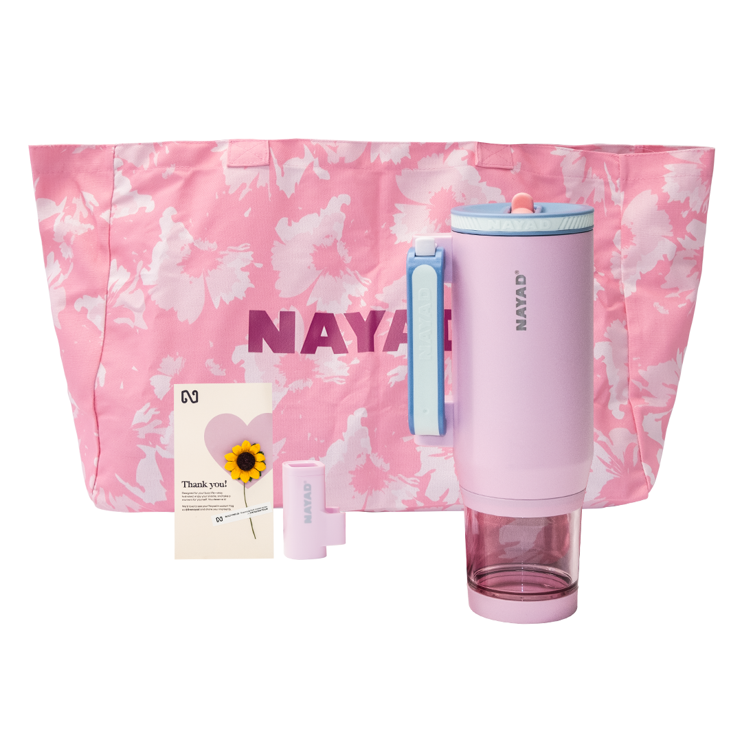hydrostash blush nectar pink water tumbler