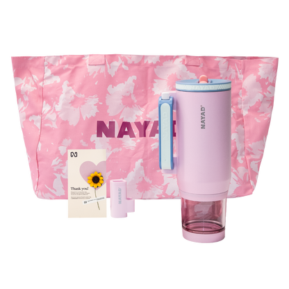 hydrostash blush nectar pink water tumbler
