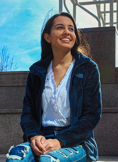 Girl named Tanya smiling looking about