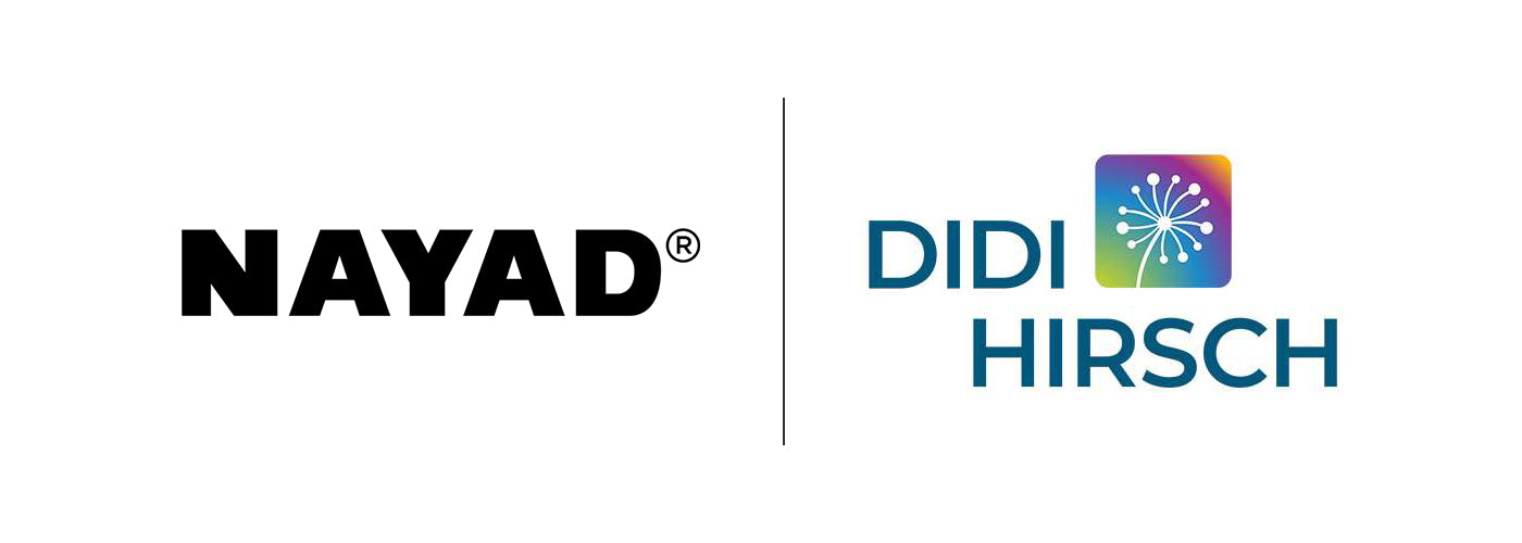 Logos of NAYAD and DIDI HIRSCH on a white background